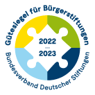 Gütesiegel für Bürgerstiftung - Bundesverband Deutscher Stiftungen
