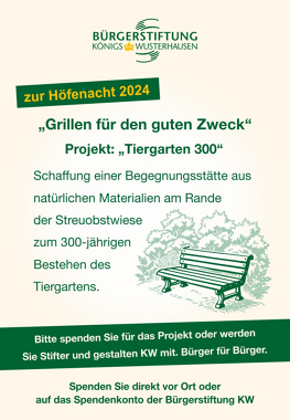 Höfenacht 2024: Grillen für den guten Zweck