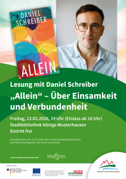 Lesung mit Daniel Schreiber am 13.02.2026